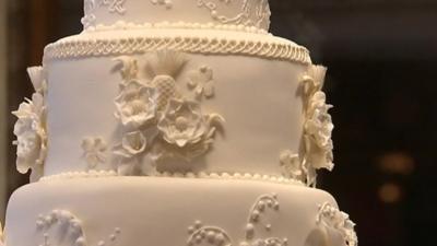 Royal wedding cake