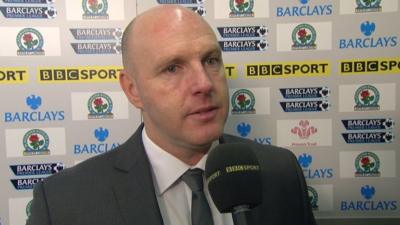 Blackburn boss Steve Kean