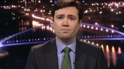 Shadow health secretary Andy Burnham