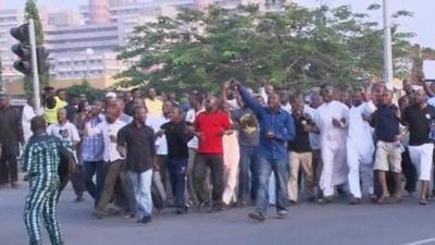 Abuja fuel protest