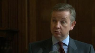 Education Secretary Michael Gove