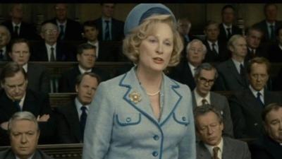 Meryl Streep as Margaret Thatcher in The Iron Lady - Pathe