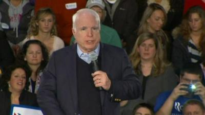 Ex-Republican nominee John McCain