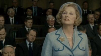Streep as Thatcher in The Iron Lady