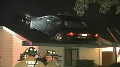 Car on roof