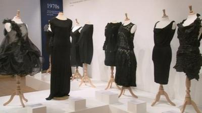 Little Black Dress exhibition at Tullie House