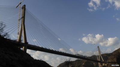 The Baluarte Bridge in northern Mexico