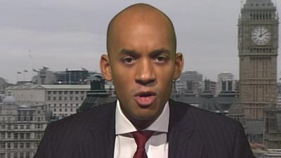 Shadow business secretary Chuka Umunna