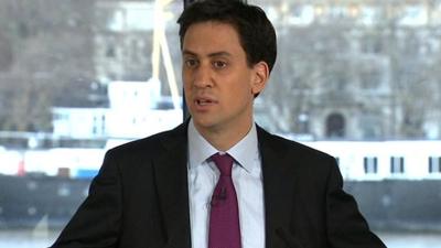 Labour leader Ed Miliband