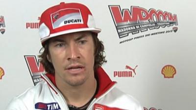 Ducati rider Nicky Hayden