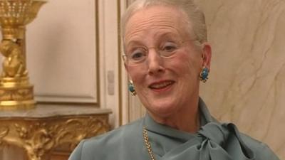 Queen Margrethe II of Denmark