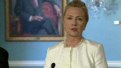 US Secretary of State Hillary Clinton