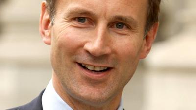 Culture Secretary Jeremy Hunt