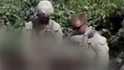 Two of the marines in the video