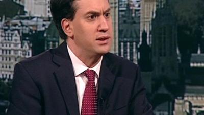 Labour leader Ed Miliband