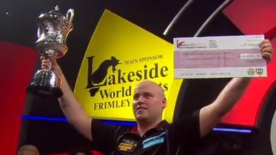 Rookie Christian Kist seals Lakeside darts triumph