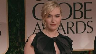 Kate Winslet at the Golden Globes