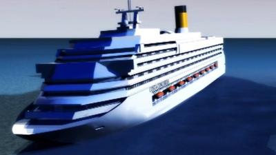 Costa Concordia graphic