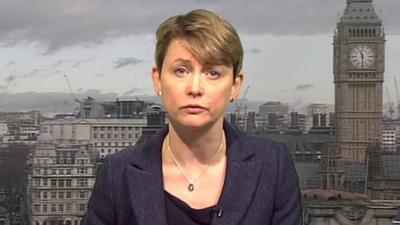 Yvette Cooper, the shadow Home Secretary