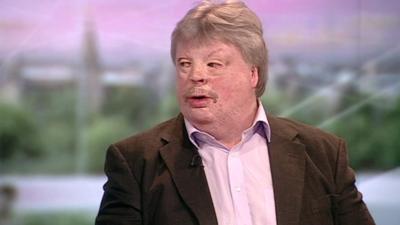 Wounded war veteran Simon Weston