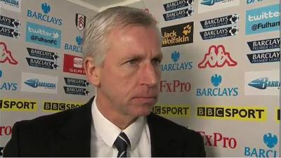 Newcastle manager Alan Pardew