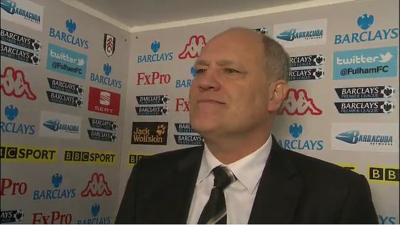 Fulham boss Martin Jol