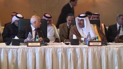 Arab League foreign ministers