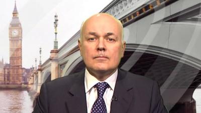 Work and Pensions Secretary Iain Duncan Smith