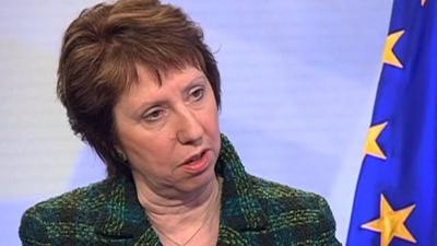 EU foreign policy chief Catherine Ashton