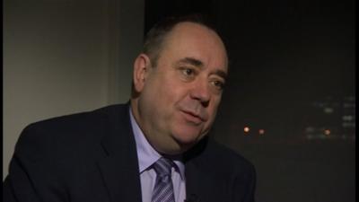 SNP leader Alex Salmond