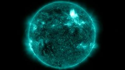 Solar flare image