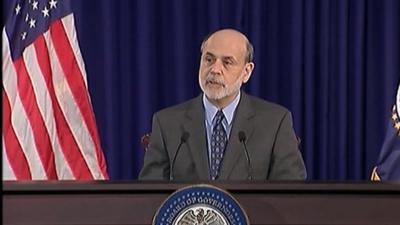 Ben Bernanke, chairman of the US Federal Reserve