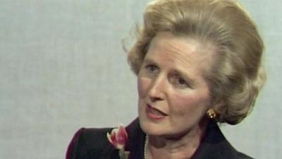 Margaret Thatcher (archive picture)