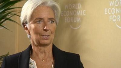 IMF chief Christine Lagarde