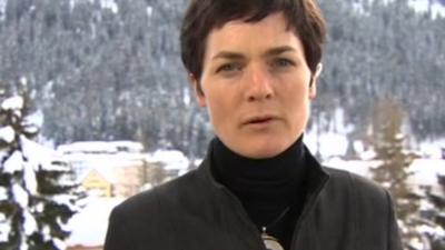 Ellen MacArthur in Davos