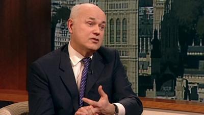 Work and Pensions Secretary, Iain Duncan Smith