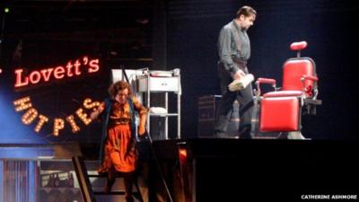 Michael Ball and Imelda Staunton in Sweeney Todd