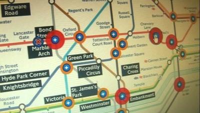 London underground map