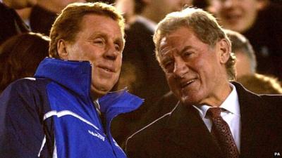 Harry Redknapp and Milan Mandaric