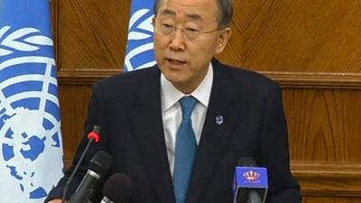 United Nations Secretary General Ban Ki-moon