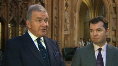 Lord West and Guy Opperman