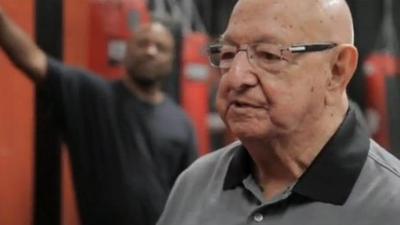 Legendary boxing trainer Angelo Dundee