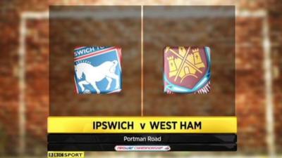 Ipswich 1-1 West Ham