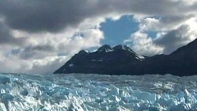 Part of the Jorge Montt glacier