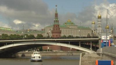 The Kremlin in Russia