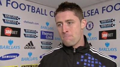 Chelsea debutant Gary Cahill