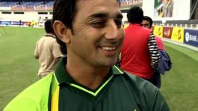 Pakistan's Saeed Ajmal