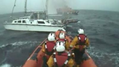 Lifeboat rescue