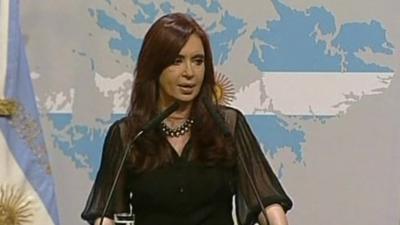 Argentina's president, Cristina Kirchner Fernandez