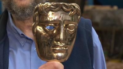 A Bafta trophy